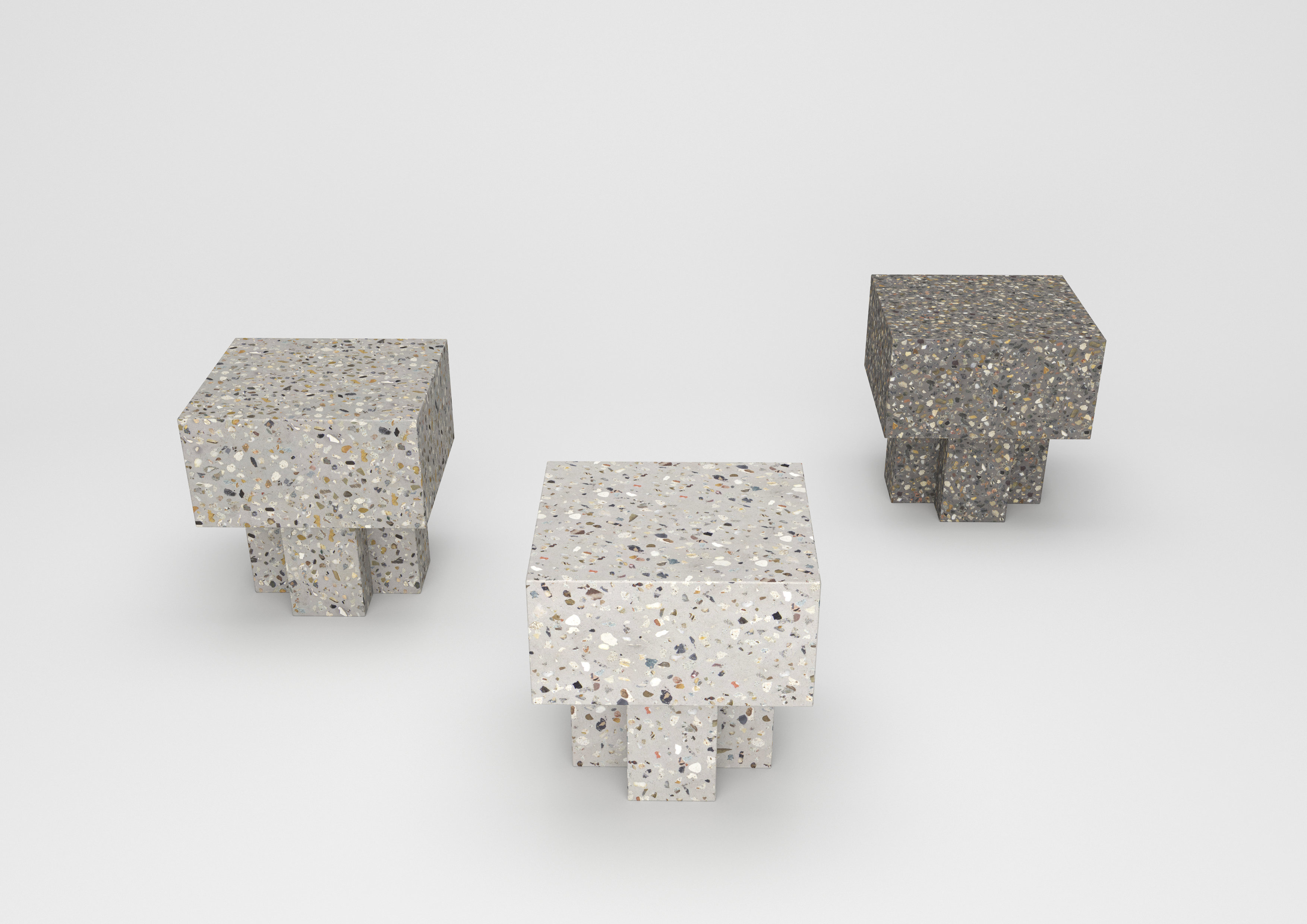Studio Volop-BAX betongranulaat serie